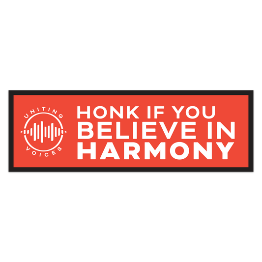 Harmony Bumper Sticker (Magnetic)